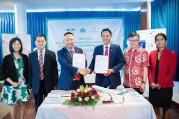 澜湄航空与柬埔寨酒店协会签署澜通云合作备忘录