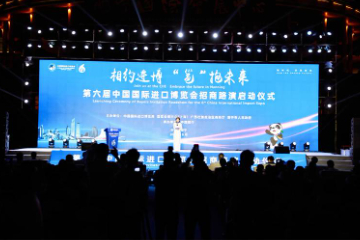 第六届中国国际进口博览会招商路演启动仪式在广西南宁举办