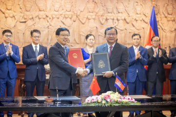 中柬签署2023年度澜湄合作专项基金柬方项目协议