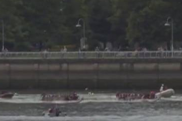 Int'l dragon boat racing event in Canada promotes Chinese culture