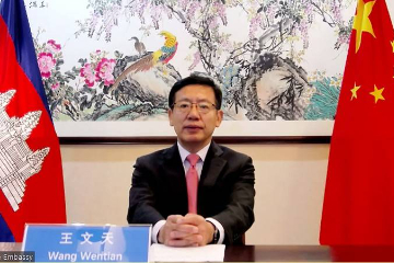 王文天大使在人民日报刊文:呵护友谊之树 巩固铁杆关系