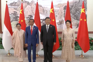 中国国家主席习近平会见印度尼西亚总统佐科