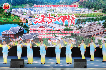 三江第二届客家六甲文化艺术旅游节闭幕