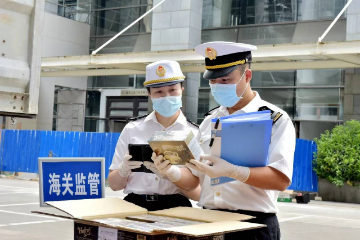 第20届中国—东盟博览会首批展品抵达南宁国际会展中心