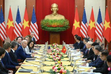 美越关系提升至全面战略伙伴