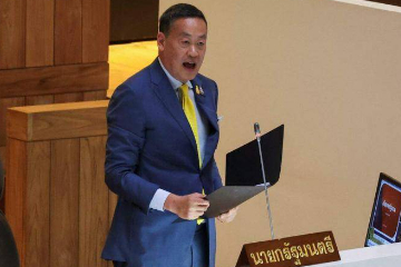 泰国首相他宣布五项经济复苏政策