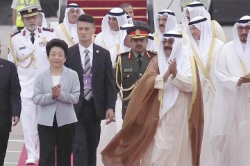 Kuwaiti crown prince arrives in Hangzhou for Asian Games
