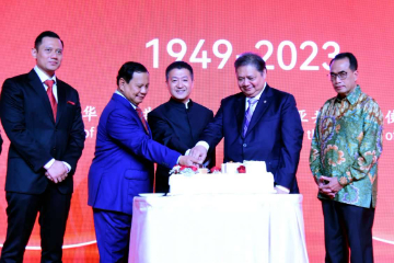 中国驻印尼大使馆举办庆祝中华人民共和国成立74周年招待会
