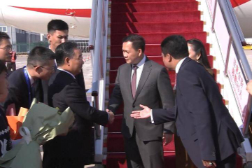 Cambodian PM arrives in Beijing for Belt and Road forum