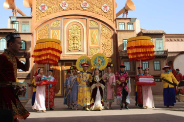 “香妃”去世200余年美名依旧流传 已成为家乡旅游“金字招牌”