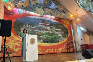 中国驻宿务总领事出席菲律宾宿务定光宝殿庆典活动并致辞