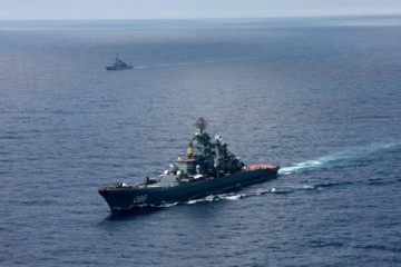 俄罗斯海军总司令出席俄缅海军演习开幕式