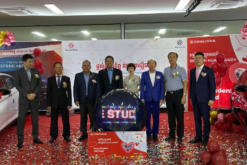 中国东风汽车SHINE系列New A30广受柬埔寨民众青睐