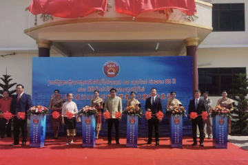 老挝寮都公学举行86周年校庆暨新教学大楼落成典礼