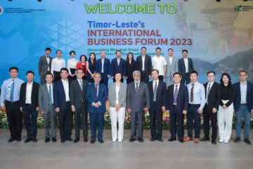 中国驻东帝汶大使出席2023东帝汶国际商业论坛