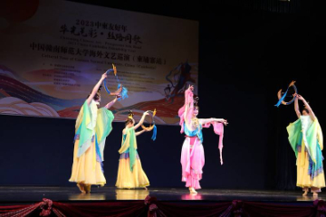 中国高校赴柬埔寨演出，共绘“丝路”文化新画卷