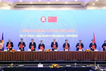 第十三届东盟—中国总检察长会议在河内举行