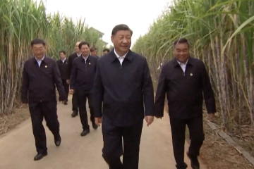 习近平在广西来宾市考察调研