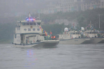 第136次中老缅泰湄公河联合巡逻执法行动启动