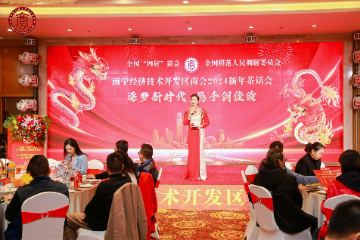 广西南宁经济技术开发区商会举办2024新年茶话会