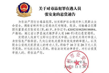 中国警方公开通缉10名缅北地区重大涉毒逃犯