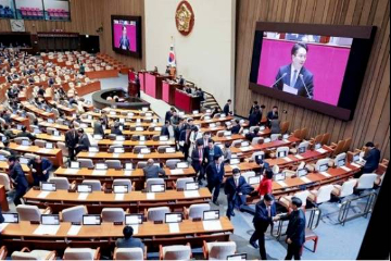 韩国总统尹锡悦对第一夫人调查法案行使否决权