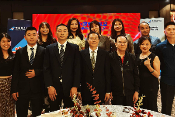 中国南方航空槟城开航32周年庆祝仪式在马来西亚槟城举行