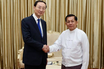 中国外交部副部长孙卫东访问缅甸 拜会缅甸领导人