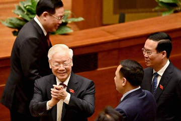 传健康出问题 越共总书记阮富仲出席国会辟谣