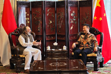 中国驻印尼大使会见巴基斯坦新任驻印尼大使拉索尔