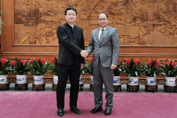 缅甸驻华大使丁貌瑞：缅方坚定奉行一中政策