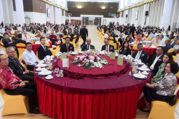中国驻文莱大使肖建国出席福州十邑同乡会第五届理事会就职仪式