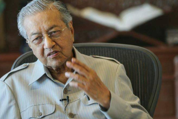 马来西亚前首相马哈迪或拒参与白礁主权案听证会