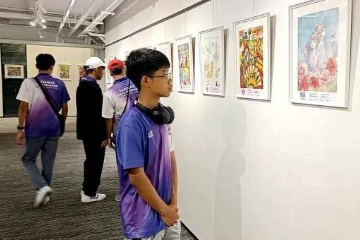 中马50·以心相交绘画比赛得奖作品在吉隆坡开展