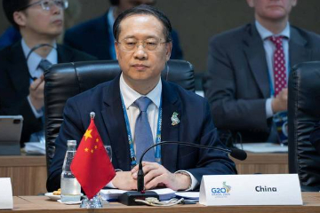 中国副外长马朝旭代表中方出席二十国集团外长会