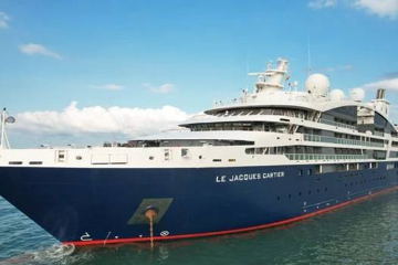 French deluxe liner visits Phu Quoc Island