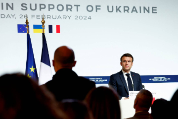 马克龙宣布将成立新联盟，向乌克兰提供“中远程导弹和炸弹”