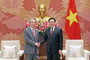 越国会主席会见中国大使：越南将发展对华关系作为战略选择和头等优先