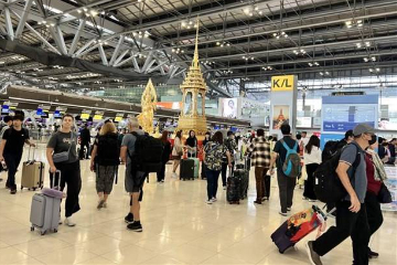 2024年泰国预计接待国际旅游为3600万至4000万人次